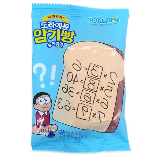 도라에몽 암기빵(슈크림맛) 60g x 10개
